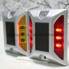 SOLMORE Solar Dock Light, 2 Pack LED Deck Light Solar Lights Path Road Dock Light (KKBIE)