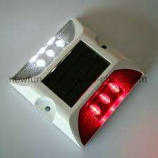 SOLMORE Solar Dock Light, 2 Pack LED Deck Light Solar Lights Path Road Dock Light (KKBIE)