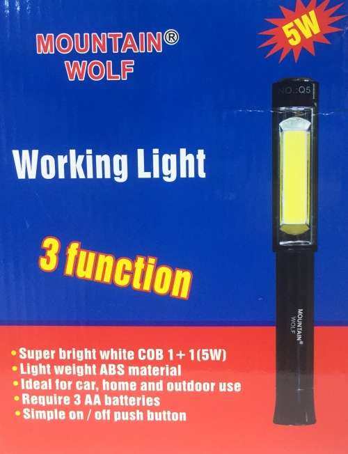 LED Pocket Torch Flashlight Camping Light Lamp