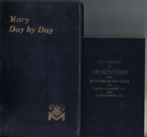 2 Catholic Rosary books Novena Mary Day By Day new