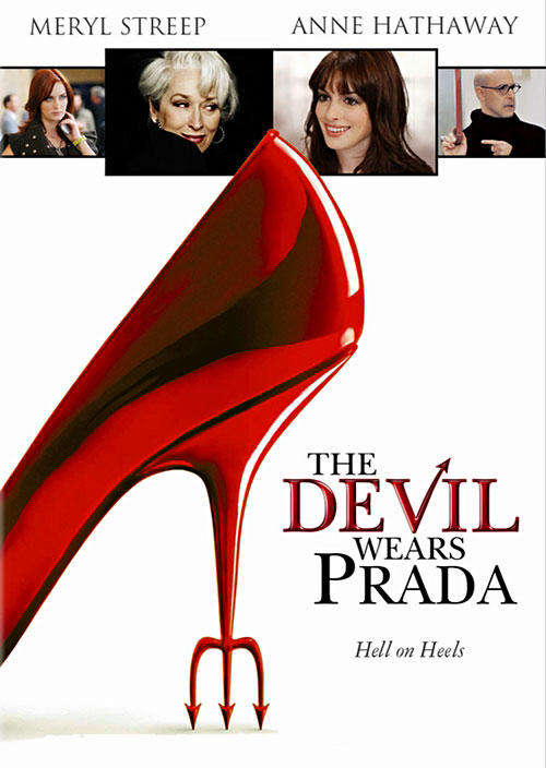 The Devil Wears Prada DVD Meryl Streep Anne Hathaway like new