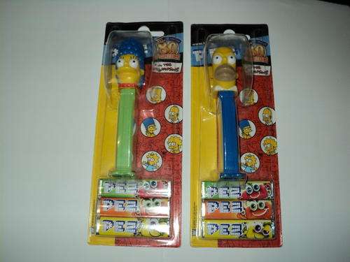The Simpsons Marge Homer Pez dispensers sweets PEZ