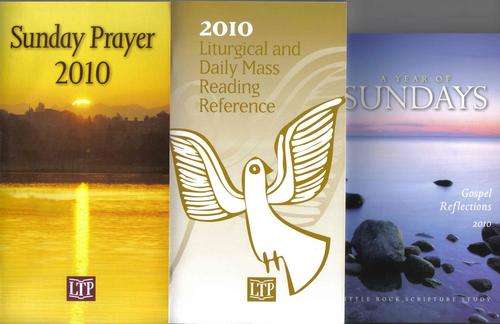3 Catholic booklets Sunday Prayers Gospel Reflections Daily Mass Readings