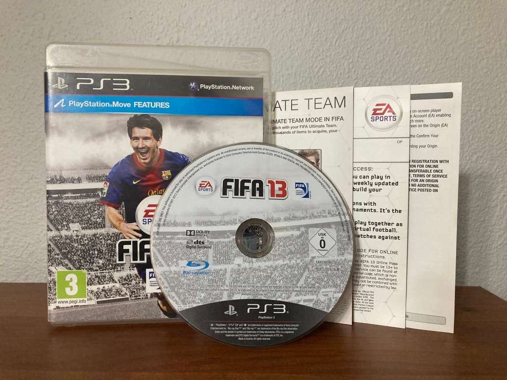 FIFA 13 - PlayStation 3 (PS3) - Black Label - PAL - CIB