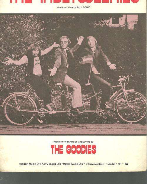 THE INBETWEENIES- THE GOODIES (SHEET MUSIC)