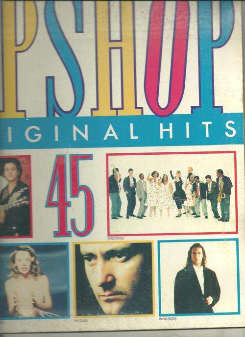 POP SHOP 45- 14 ORIGINAL HITS ( LP VINYL)