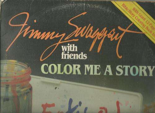 JIMMY SWAGGART WITH FRIENDS- COLOR ME A STORY ( LP VINYL)