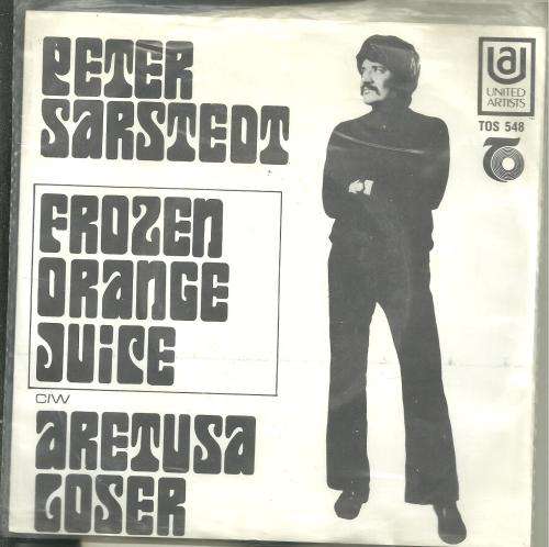 FROZEN ORANGE JUICE- PETER SARSTEDT (SEVEN SINGLE)
