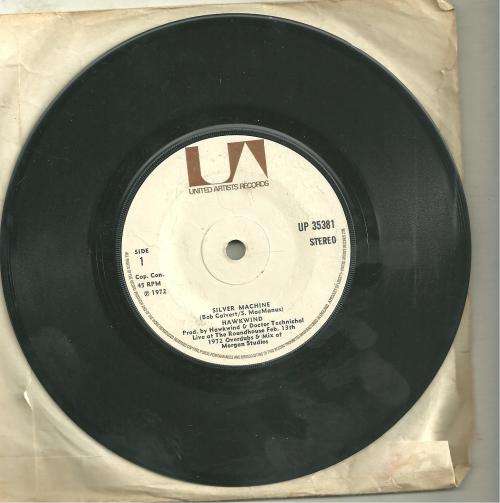 SILVER MACHINE- HAWKWIND (SEVEN SINGLE)