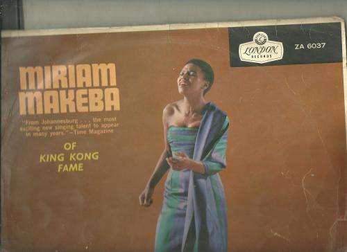 MIRIAM MAKEBA OF KING KONG FAME (LP VINYL)
