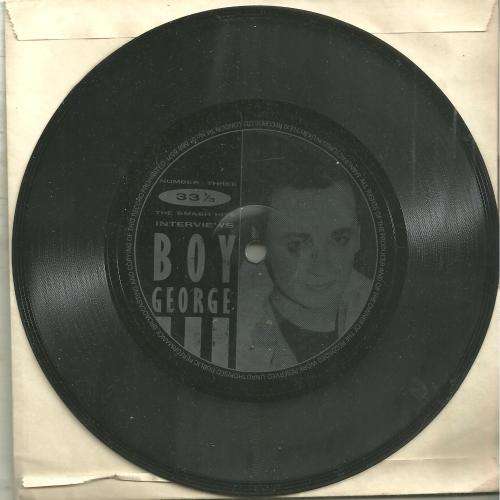 THE SMASH HITS INTERVIEWS- BOY GEORGE (PLASTIC SEVEN SINGLE)
