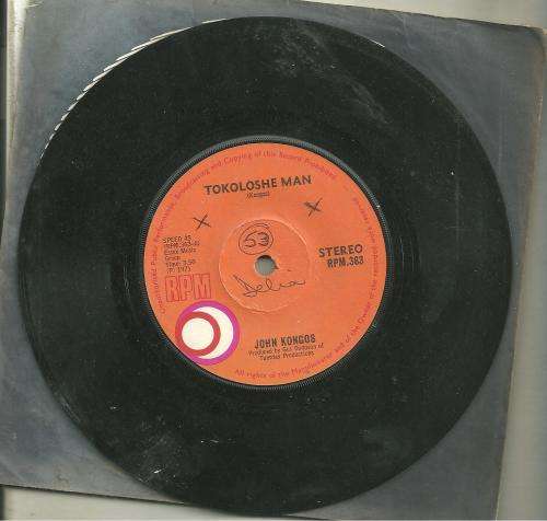 TOKOLOSHE MAN- JOHN KONGOS (SEVEN SINGLE)