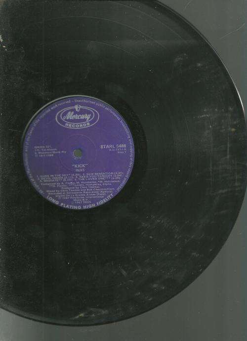 INXS- KICK (RECORD ONLY NO COVER)