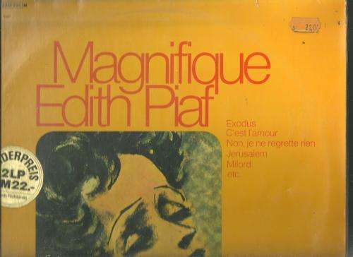 EDITH PIAF- MAGNIFIQUE (DOUBLE LP)