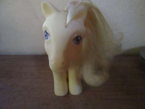 MY LITTLE PONY- SUNDAE BEST YELLOW ICE CREAM 1987