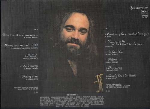 DEMIS ROUSSOS- HAPPY TO BE (LP)