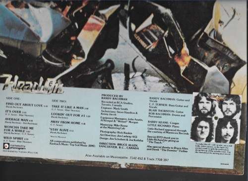 BACHMAN TURNER OVERDRIVE- HEAD ON (LP)