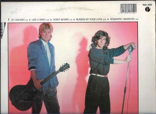 ROMANTIC WARRIORS- MODERN TALKING (LP RECORD)
