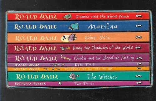 ROALD DAHL BOX SET OF NINE BOOKS