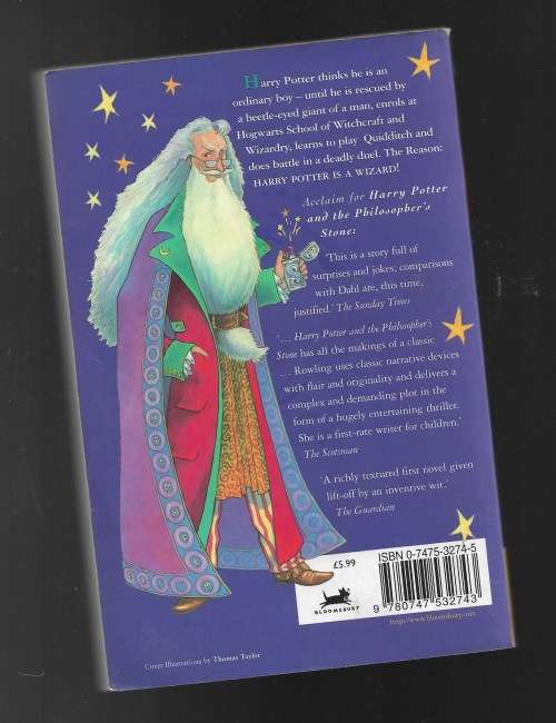 HARRY POTTER AND THE PHILOSOPHER`S STONE- J K ROWLING