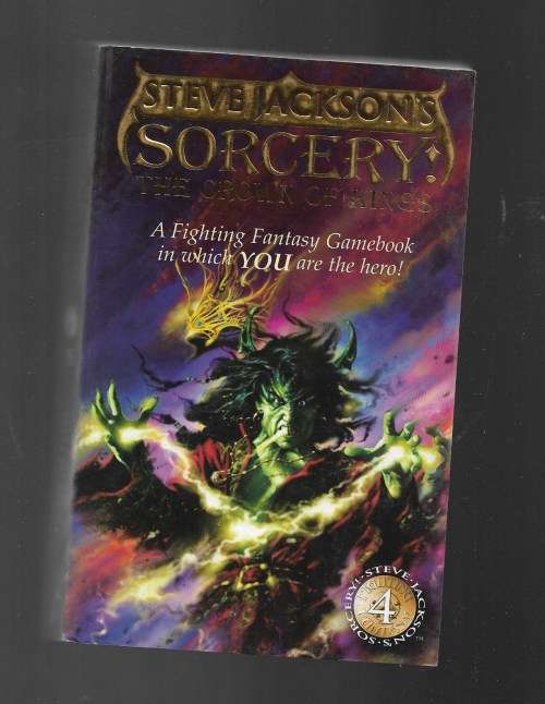 STEVE JACKSON- SORCERY- THE CROWN OF KINGS- FANTASY GAMEBOOK