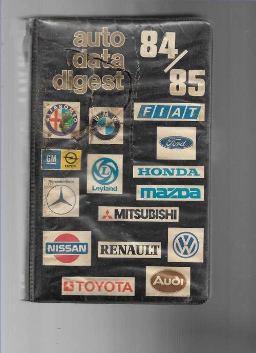 AUTO DATA DIGEST 84/ 85