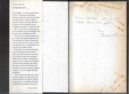 MOERBEIBOS- DALENE MATTHEE