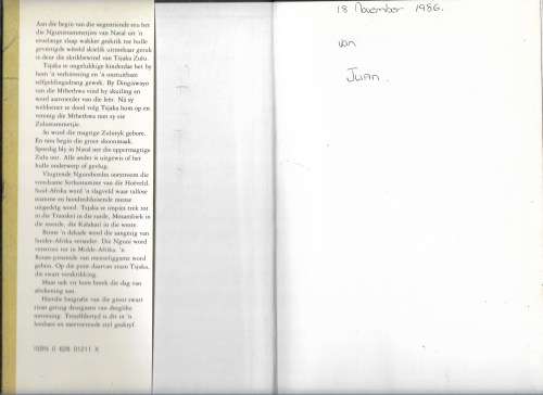 DIE SWART VERSKRIKKING- F W STRYDOM