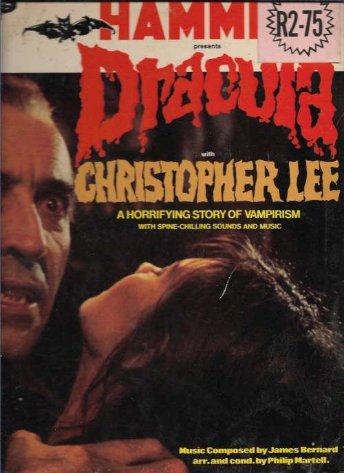 HAMMER PRESENTS- DRACULA- PHILLIP MARTEL (LP RECORD)