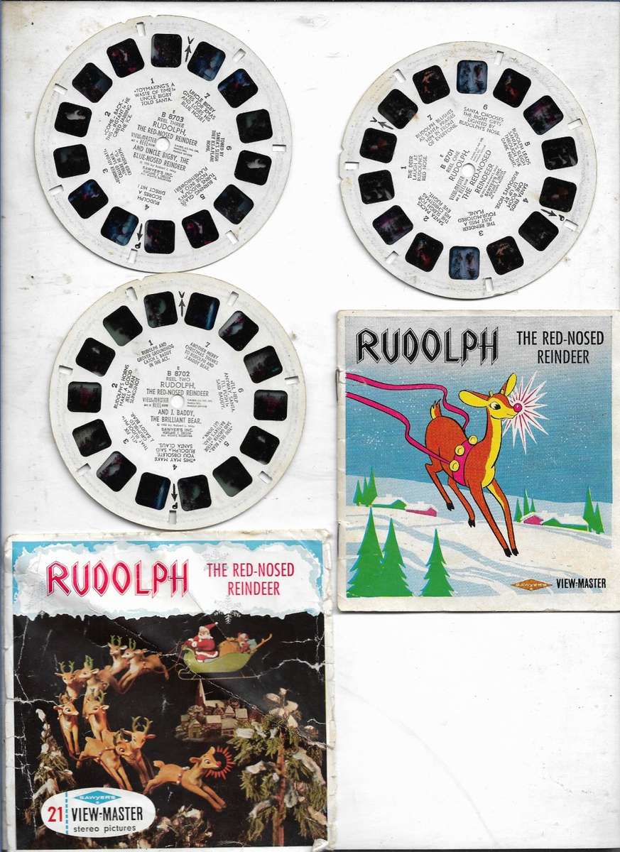 RUDOLPH THE RED NOSED REINDEER- VIEWMASTER REELS