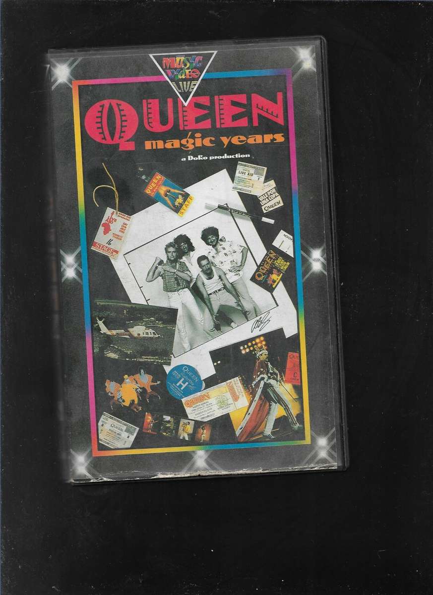 QUEEN- MAGIC YEARS (VHS TAPE)