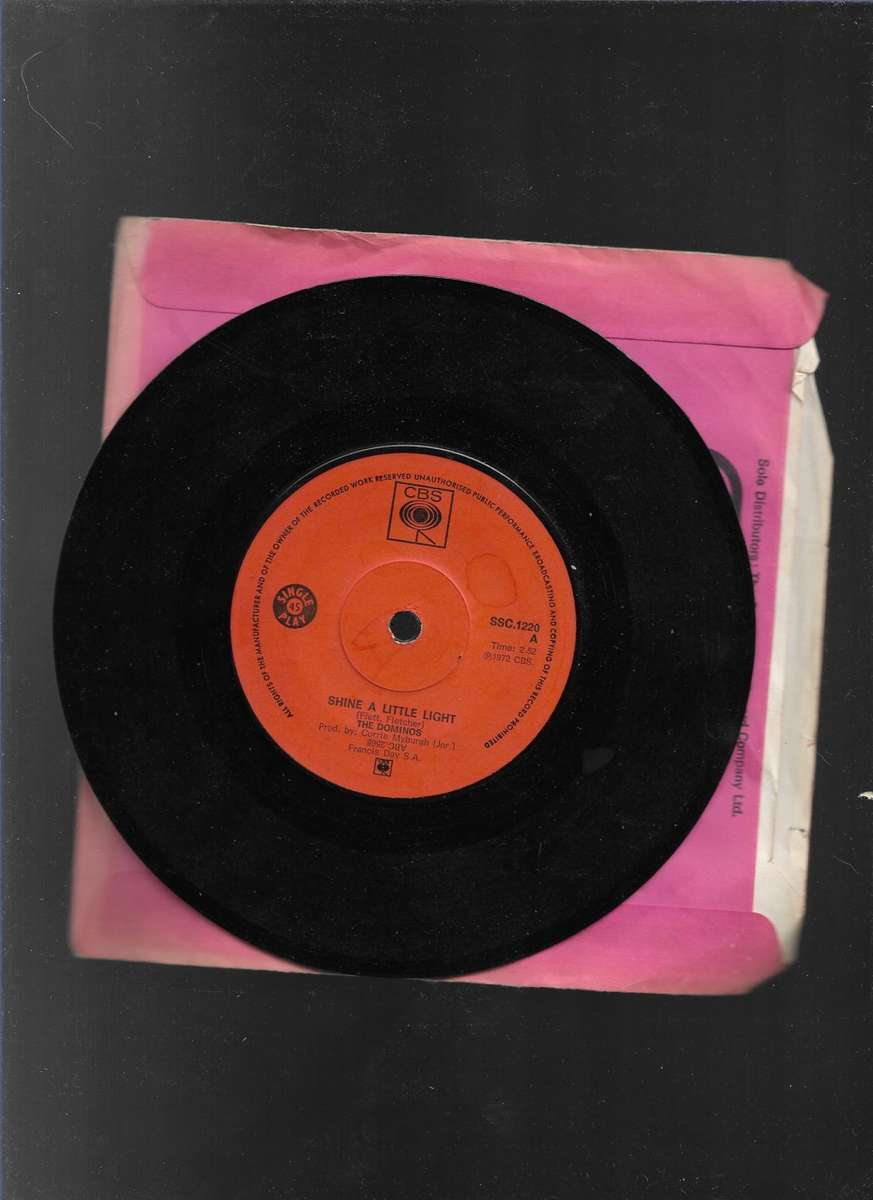 SHINE A LITTLE LIGHT- THE DOMINOS (SEVEN SINGLE)