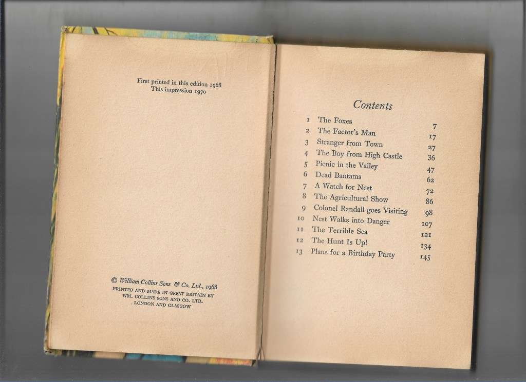 FOXES IN THE VALLEY- HILDA BODEN