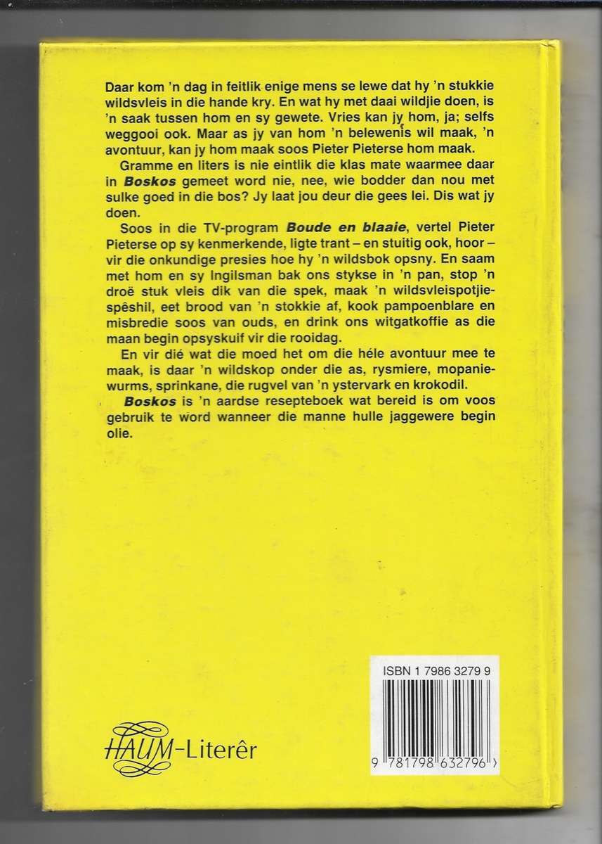 BOSKOS- PIETER PIETERSE