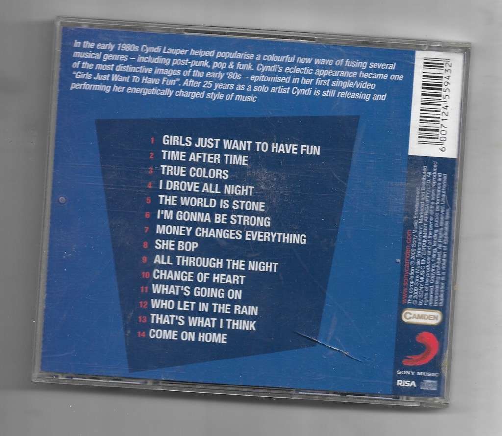 CYNDI LAUPER- TIME AFTER TIME (CD)