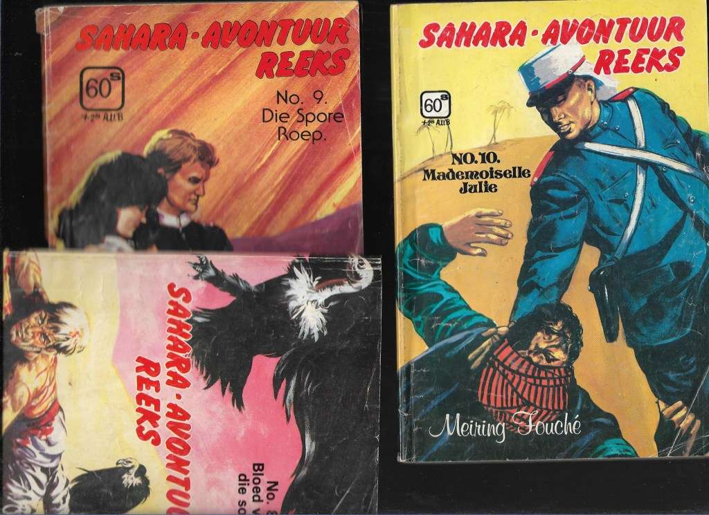 SAHARA- AVONTUUR REEKS- MEIRING FOUCHE- 22 PRONKBOEKIES