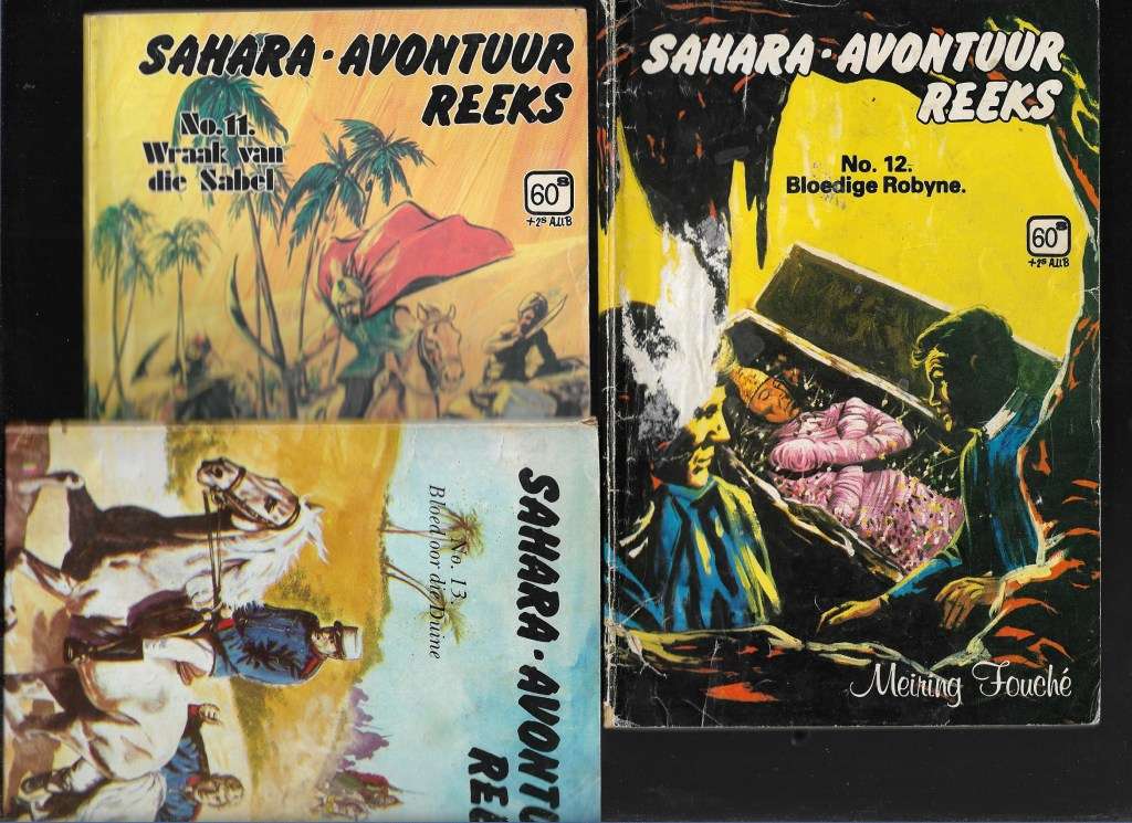 SAHARA- AVONTUUR REEKS- MEIRING FOUCHE- 22 PRONKBOEKIES