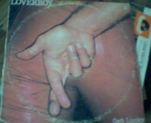 GET LUCKY- LOVERBOY( LP ALBUM)