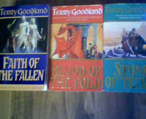 TERRY GOODKIND- THREE BOOKS