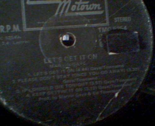 LET'S GET IT ON- MARVIN GAYE