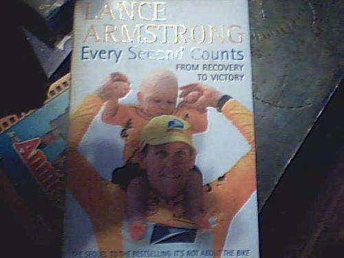 EVERY SECOND COUNTS- LANCE ARMSTRONG- BOOK