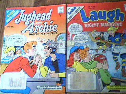 THE ARCHIE DIGEST LIBRARY NO 146 AND NO 148