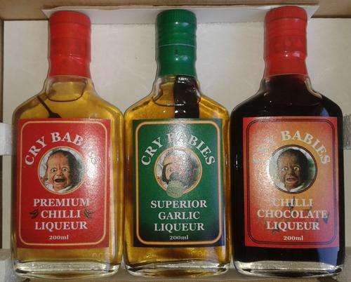 3 X LIQUEUR -- CRY BABIES -- NOT FOR SALE TO UNDER 18'S