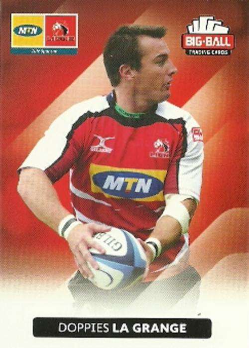 DOPPIES LA GRANGE - 2012 BIG BALL RUGBY BASE CARD 122