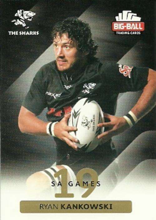 RYAN KANKOWSKI - 2012 BIG BALL RUGBY BASE CARD 242