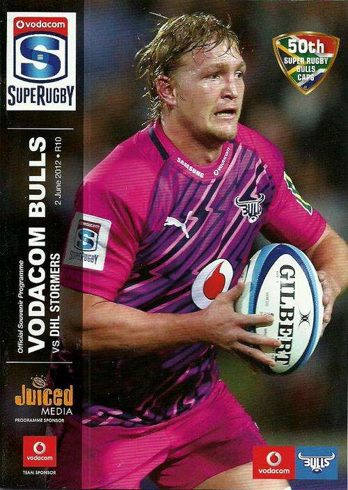 Bulls v Stormers 2012 Super Rugby Match Programme