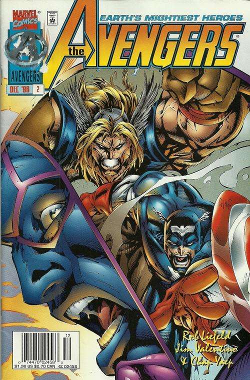 the Avengers Issue # 2 - Dec 1996