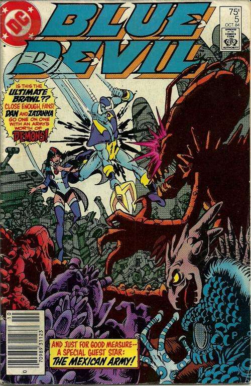 BLUE DEVIL - Issue # 5 Oct 1984