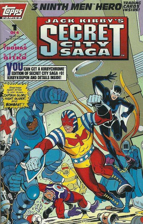 Jack Kirbys Secret City Saga - Issue # 1 May 1993