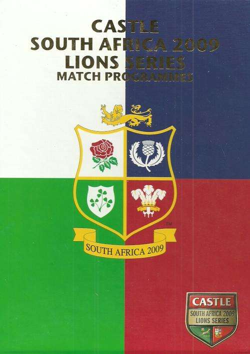 British Lions 2009 South Africa Series- Full ( Lions ) Limited Edition Boxed Set Of Match Programmes